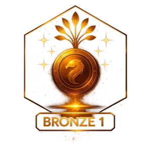 Bronze rank badge