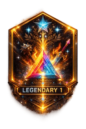Legendary rank badge