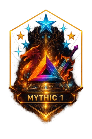Mythic rank badge